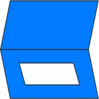 Заказать Открытка евро формата складная nB